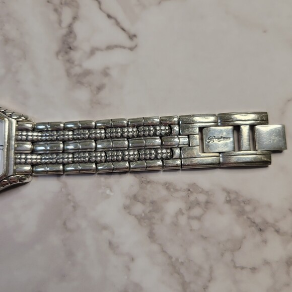 Brighton Berne silver plated watch Pebble Collection STYLE W10330 - Picture 6 of 13